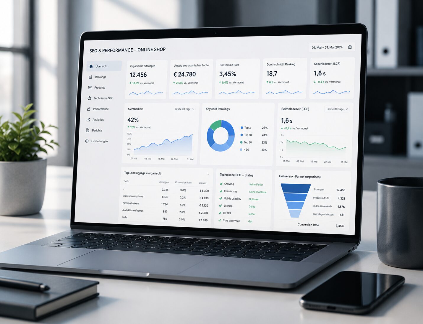 Seo und Performance für den Online Shop